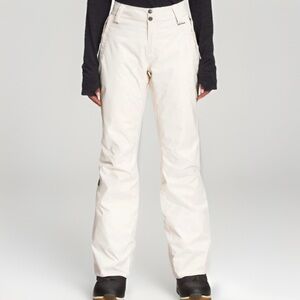 The North Face Women Size L short Sally Pants Snow Ski Gardenia White new